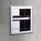 Chrome Steel Recessed Toilet Paper Holder